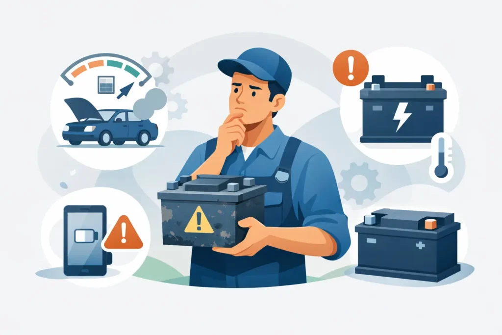 How to Know Battery Replacement Signs