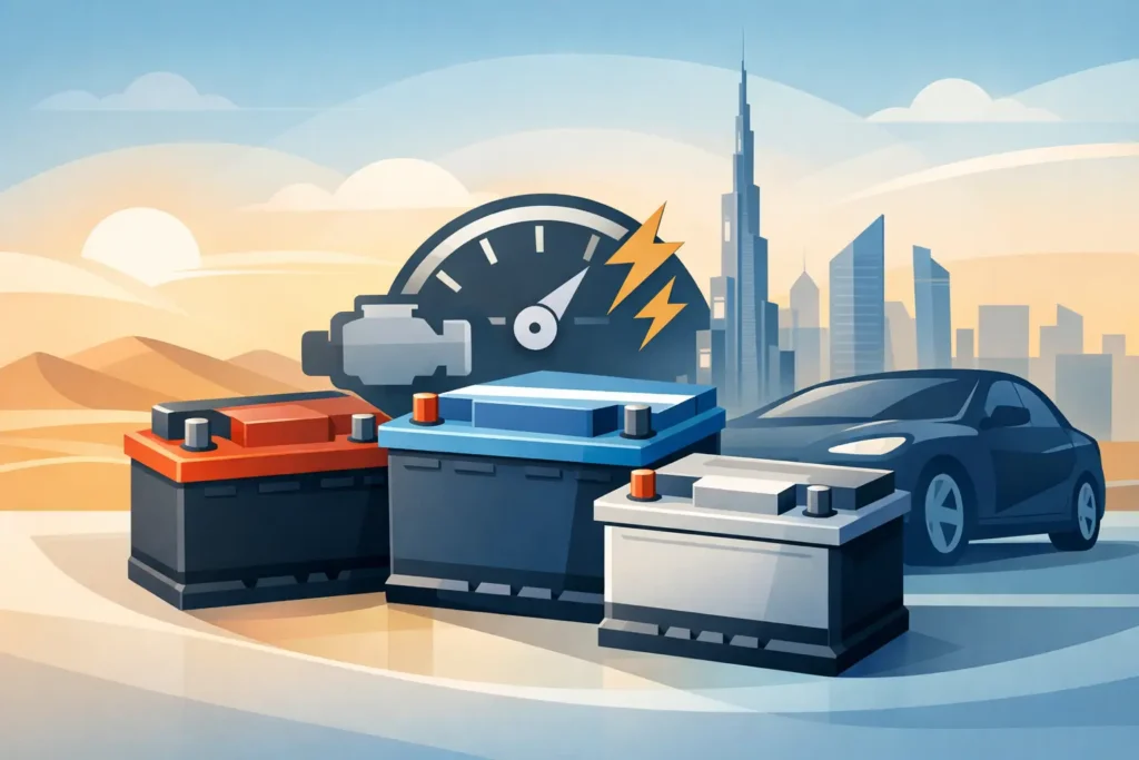 Best Car Battery Brands in the UAE for Reliable Starts
