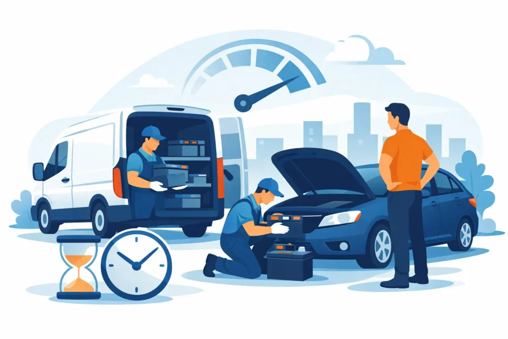 Mobile Car Battery Replacement That Saves Time