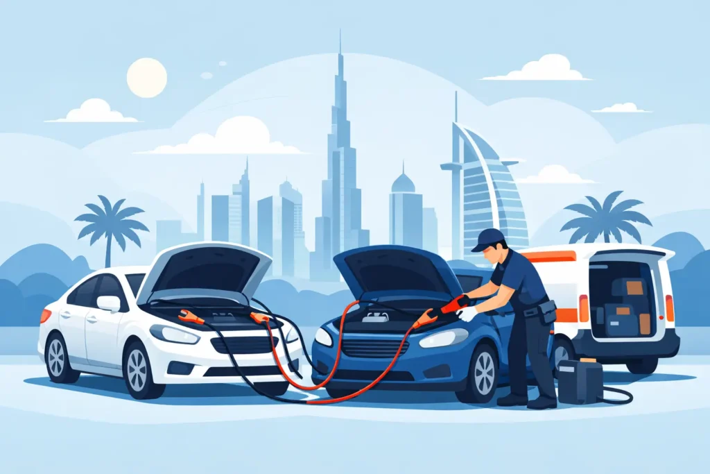 Jump Start Service Dubai When Your Car Won’t Start