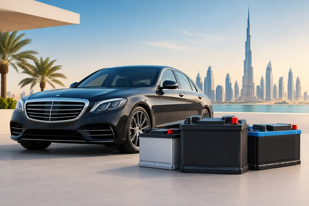 Best Battery Options for Luxury Cars in UAE
