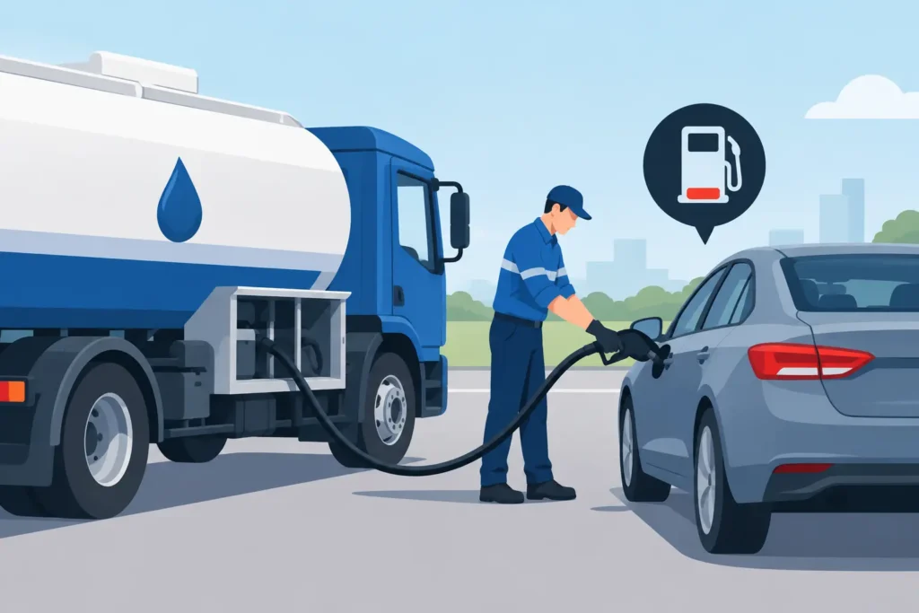 Emergency Fuel Delivery When Your Tank Is Empty