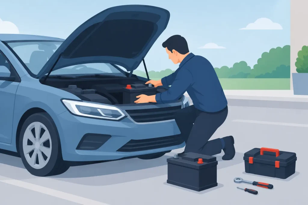 Battery Replacement for a Parked Car: What to Do